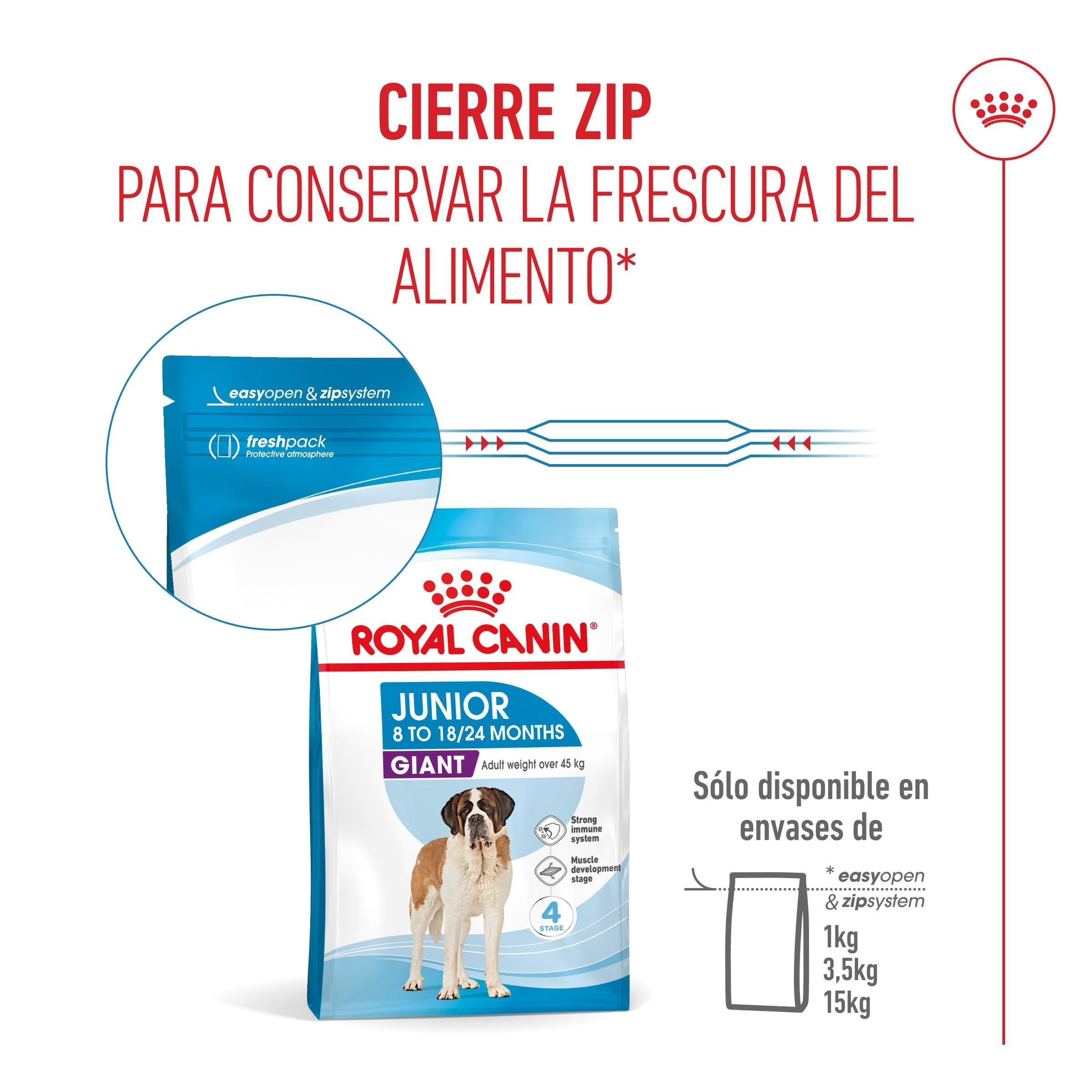 Royal Canin Giant Junior Pienso para Cachorros de Raza Grande al mejor precio -Todoanimal.es