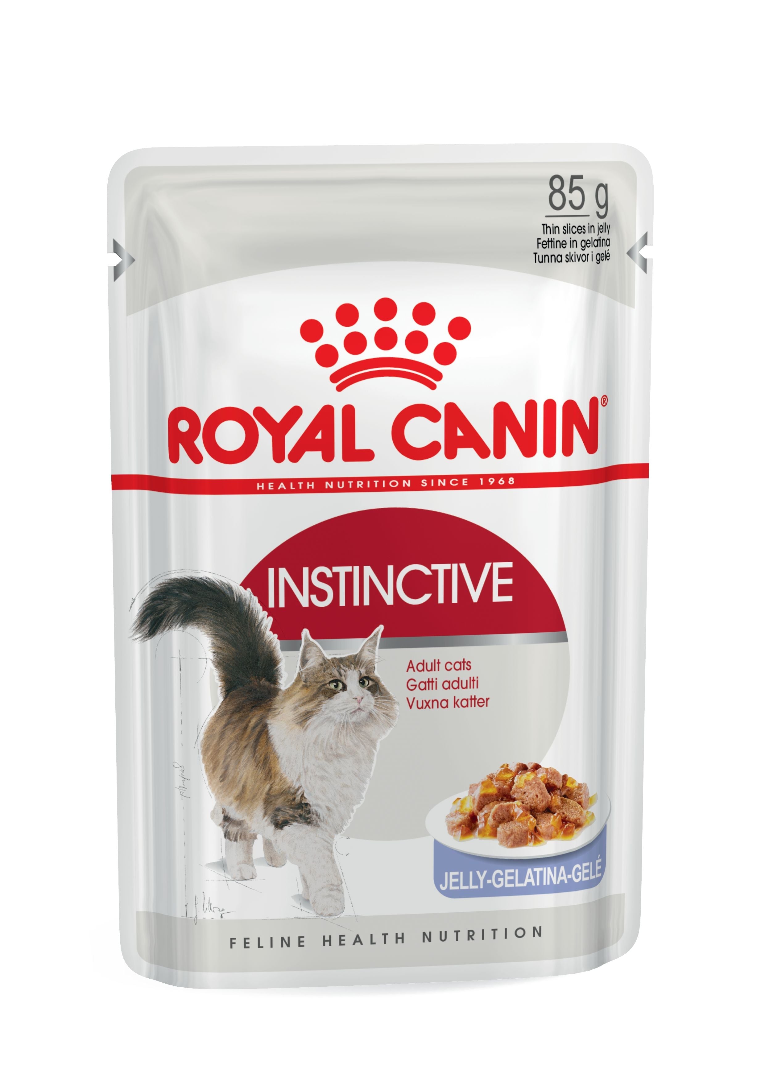 Royal Canin Instinctive Adulto 85 g Húmedo | Paté, Gelatina o Salsa al mejor precio -Todoanimal.es