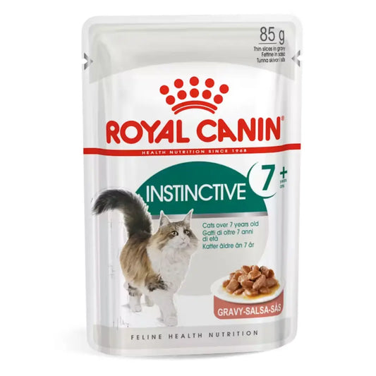 Royal Canin Instinctive +7 85 g Húmedo Salsa Fhn al mejor precio -Todoanimal.es