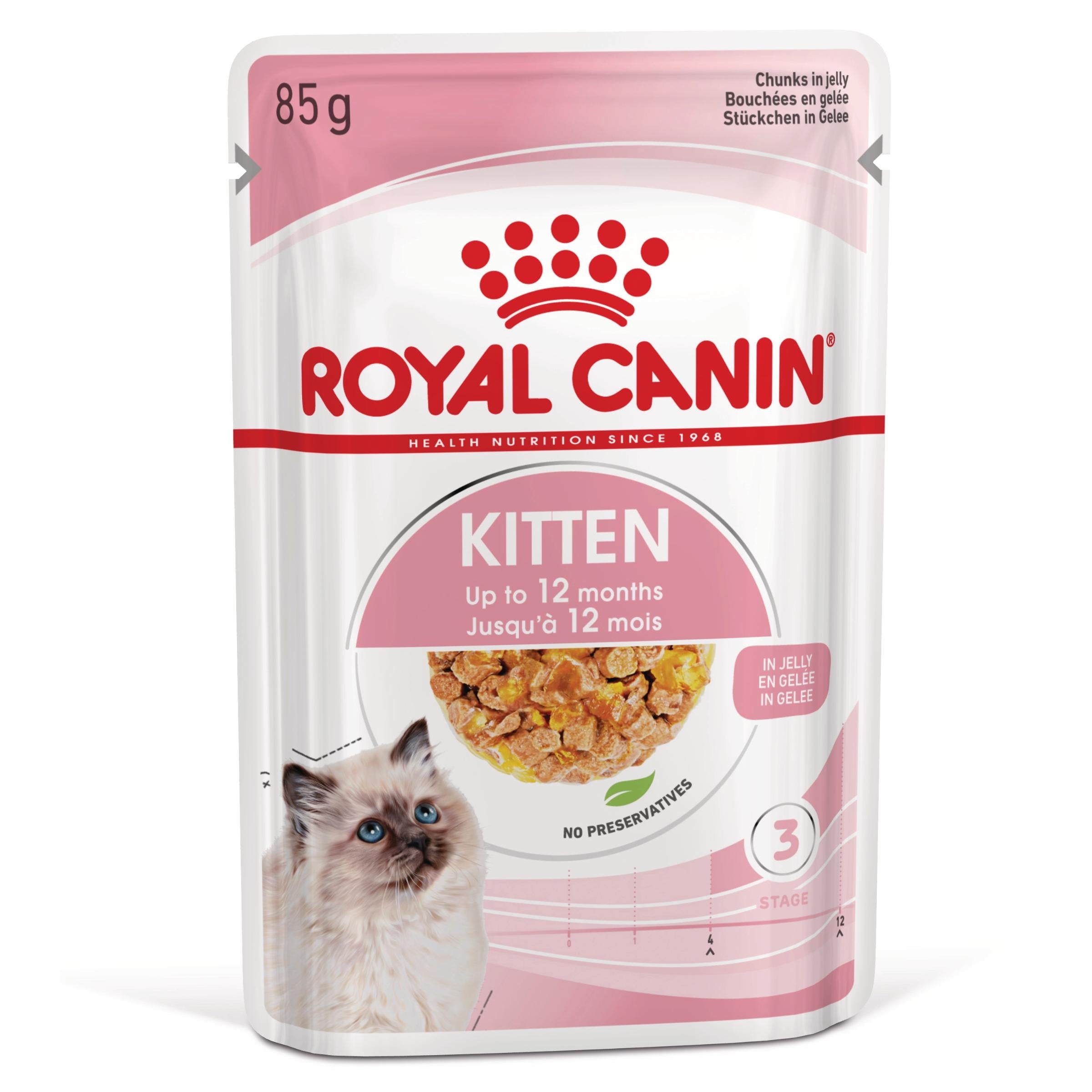 Royal Canin Kitten Húmedo 85 g para Gatos | Salsa, Gelatina o Paté al mejor precio -Todoanimal.es