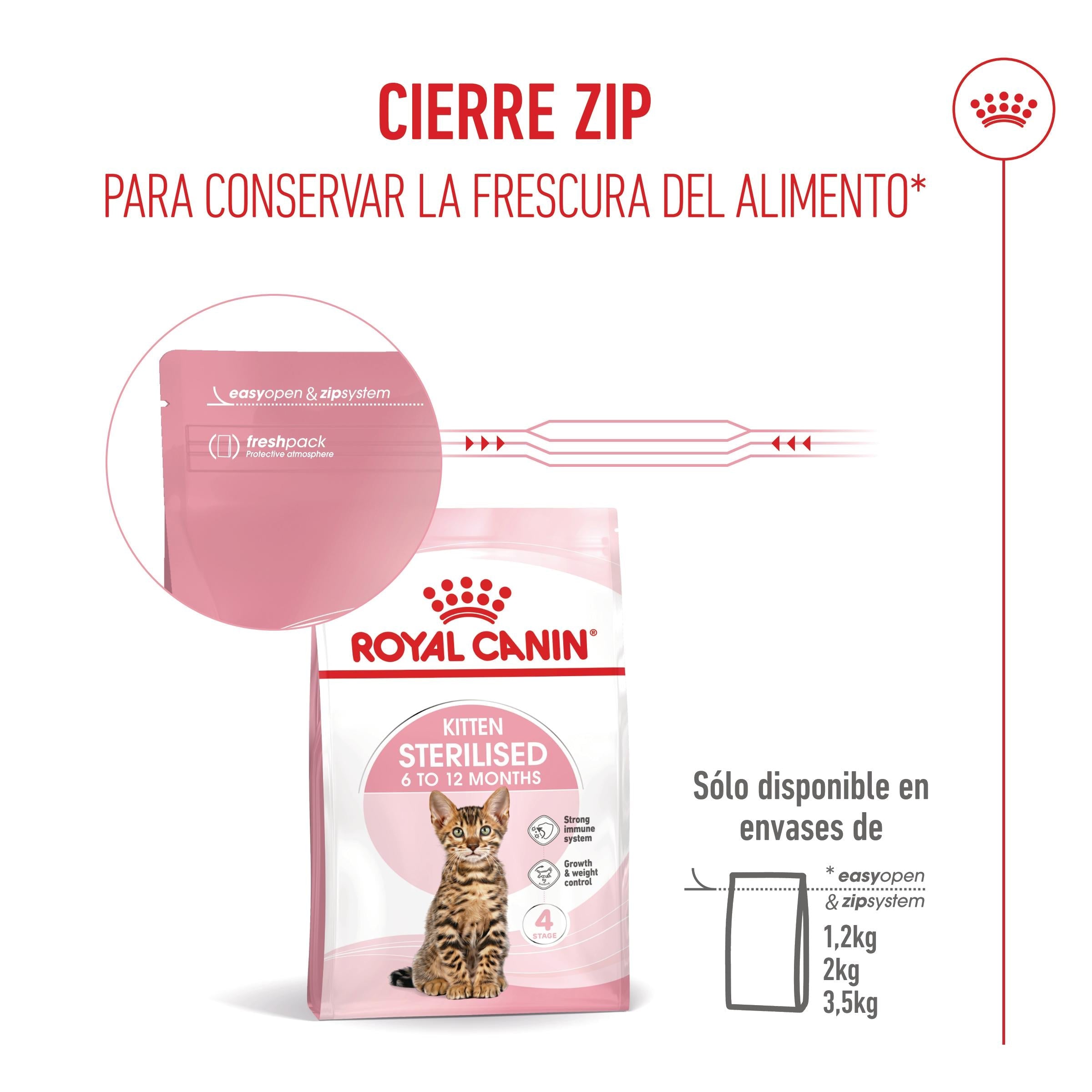 Royal Canin Kitten Sterilized Pienso para Gatitos Esterilizados al mejor precio -Todoanimal.es