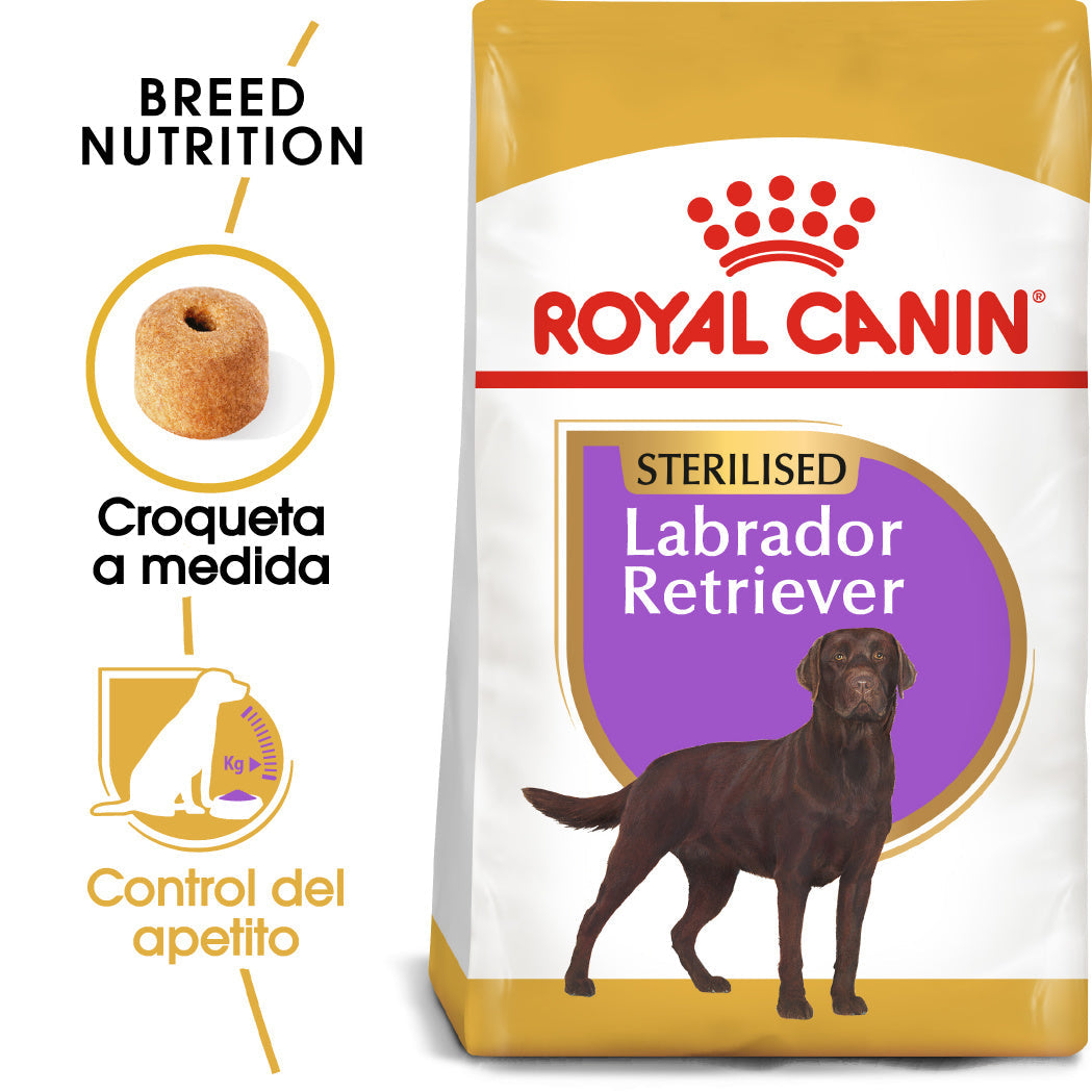 Royal Canin Labrador Adult Sterilized Pienso para Perros Esterilizados de Raza al mejor precio -Todoanimal.es