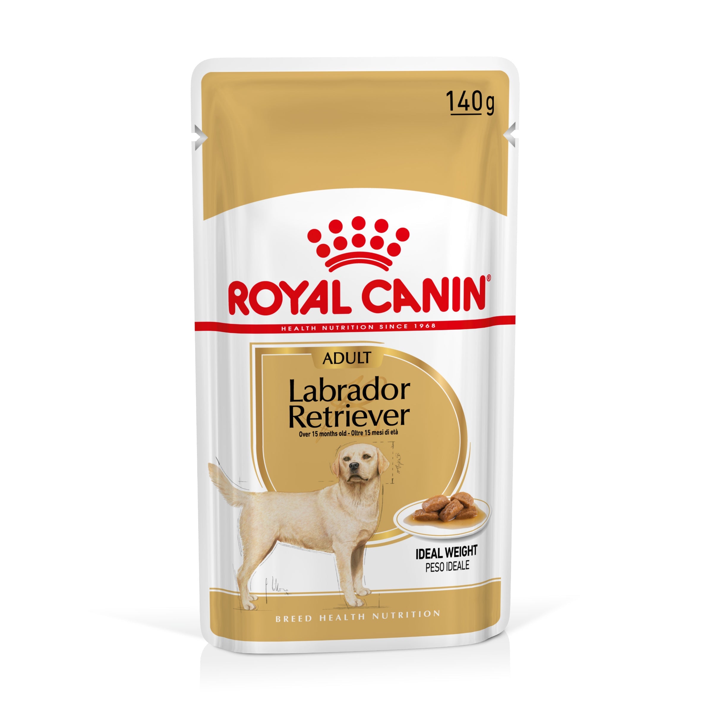 Royal Canin Labrador Paté Adulto 140 g Comida Húmeda para Perros al mejor precio -Todoanimal.es