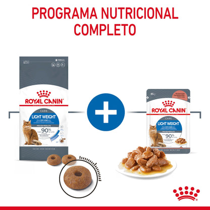 Royal Canin Light Weight Care Finas Láminas en Salsa 85 g Húmedo para Gatos al mejor precio -Todoanimal.es