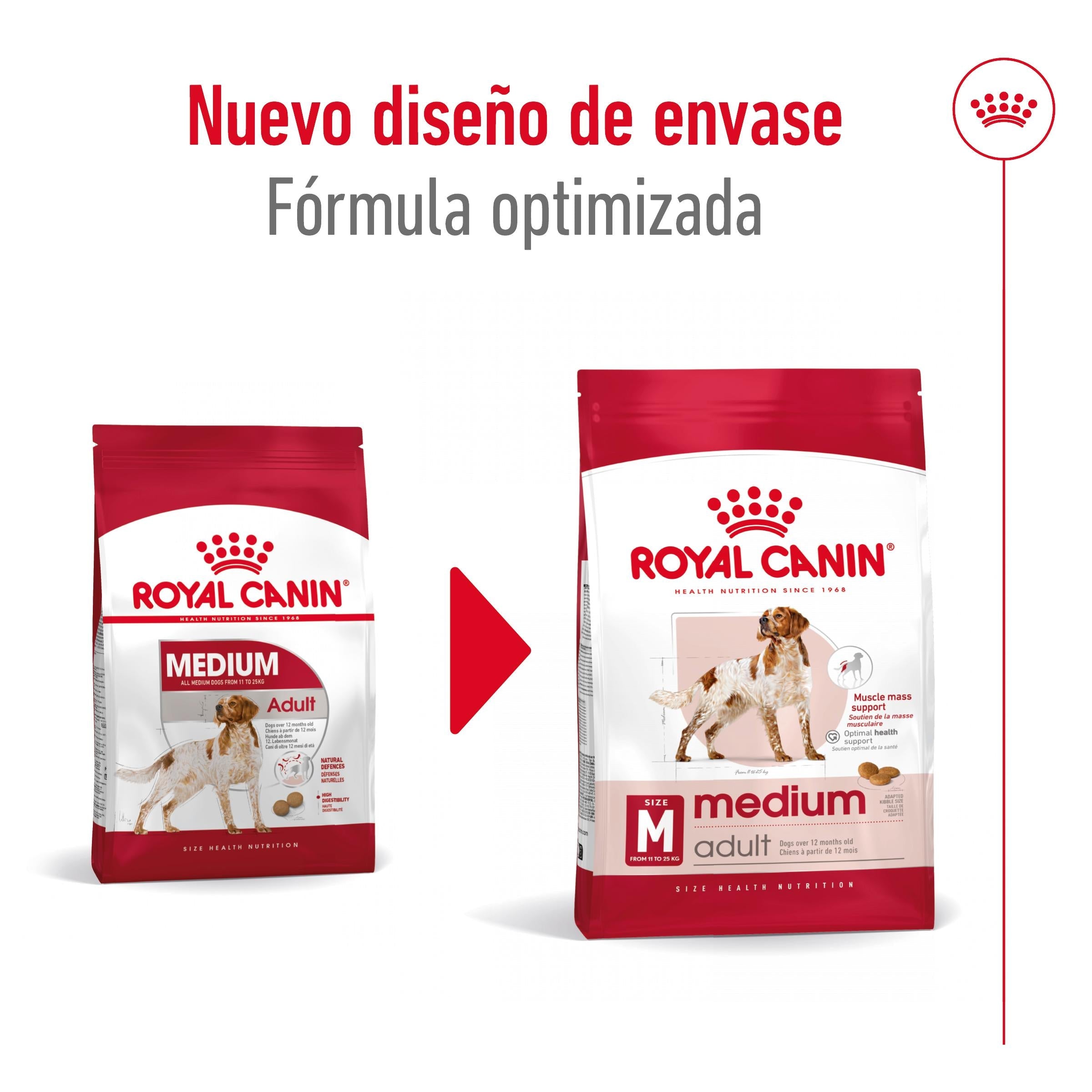 Royal Canin Medium Adult Pienso para Perros al mejor precio -Todoanimal.es