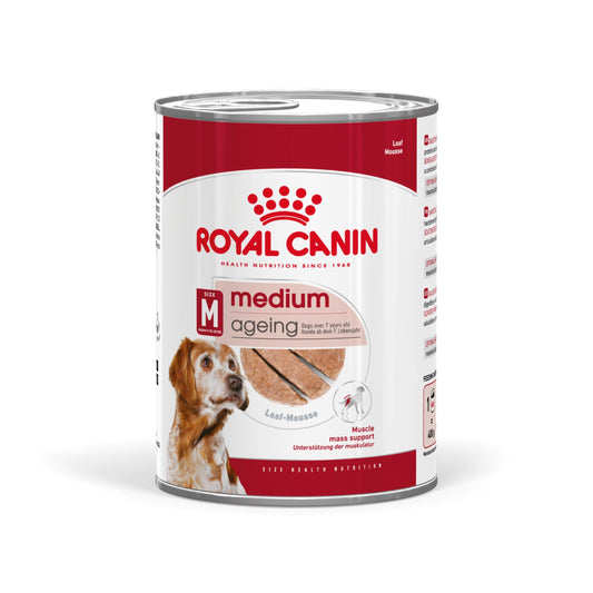 Royal Canin Medium Ageing Lata 410 g Paté Húmedo para Perros al mejor precio -Todoanimal.es