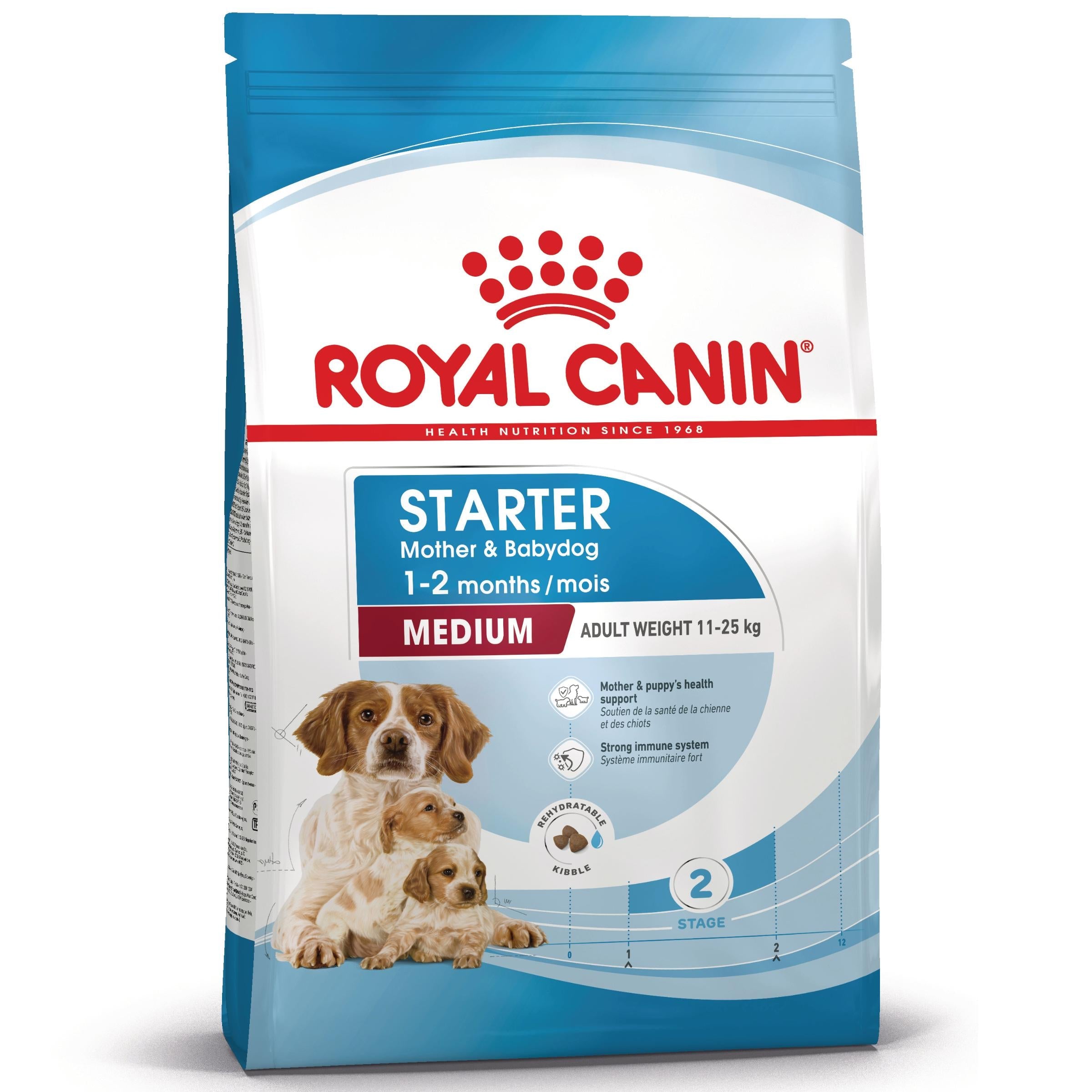 Royal Canin Medium Starter Mother & Babydog Pienso para Cachorros y Madres Lactantes al mejor precio -Todoanimal.es