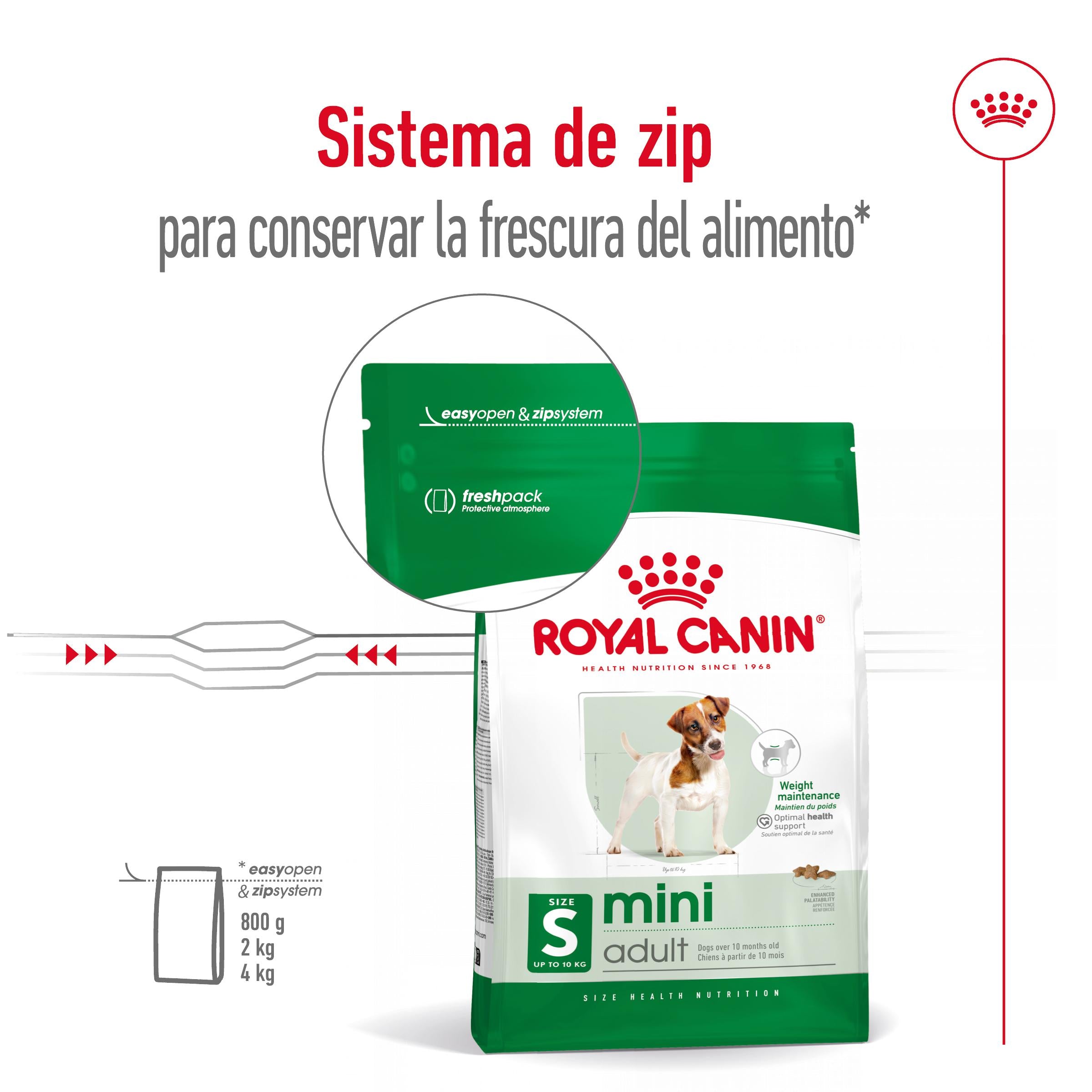 Royal Canin Mini Adult S Pienso para Perros al mejor precio -Todoanimal.es