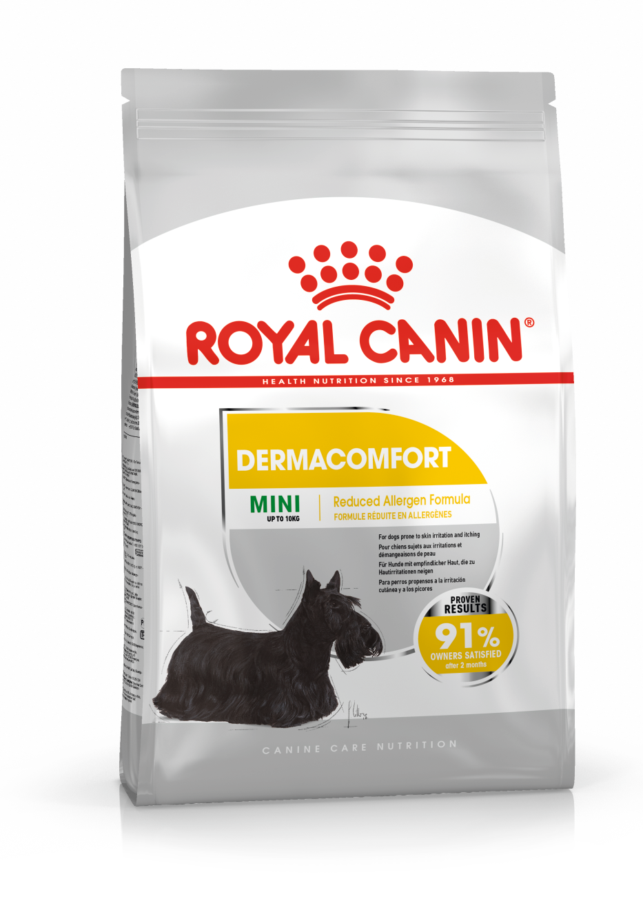 Royal Canin Mini Dermacomfort Care Pienso para Perros al mejor precio -Todoanimal.es