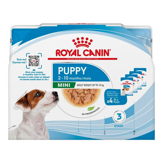 Royal Canin Mini Puppy 85Gr Pack-4 Humedo