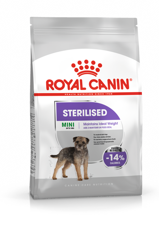 Royal Canin Mini Sterilized Care Pienso para Perros Esterilizados al mejor precio -Todoanimal.es