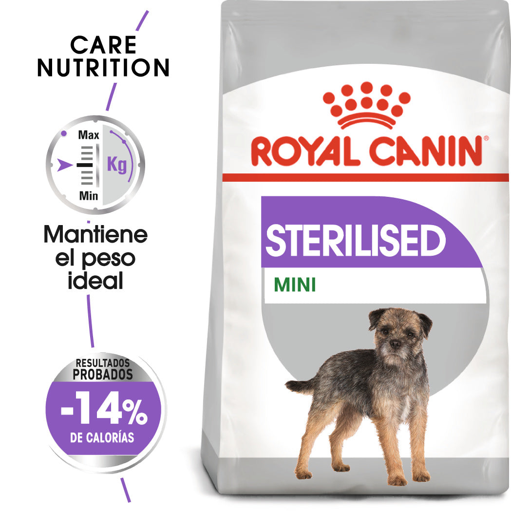 Royal Canin Mini Sterilized Care Pienso para Perros Esterilizados al mejor precio -Todoanimal.es