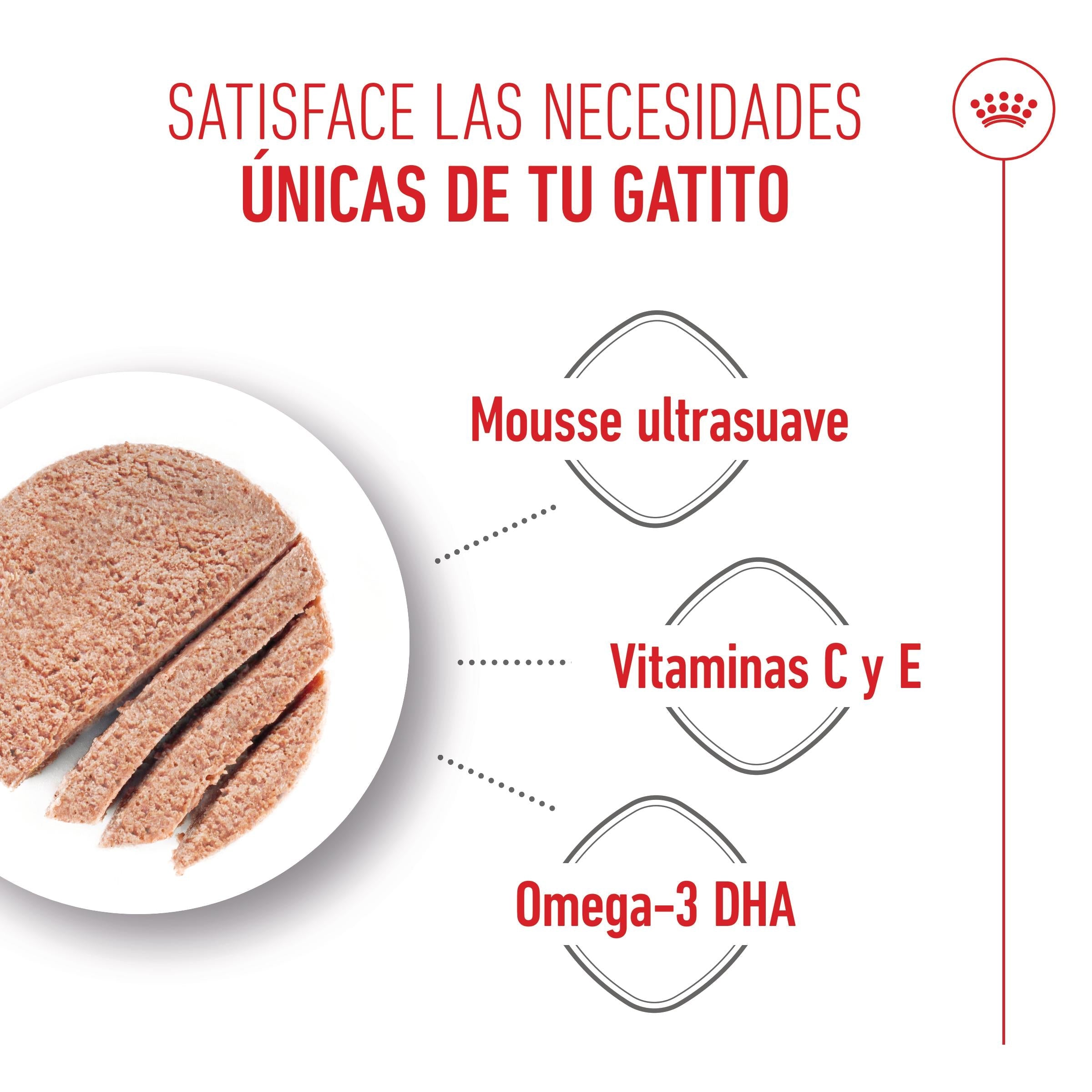 Royal Canin Mother & Babycat 195 g Lata Mousse para Gatitos y Gatas Embarazadas o en Lactancia al mejor precio -Todoanimal.es