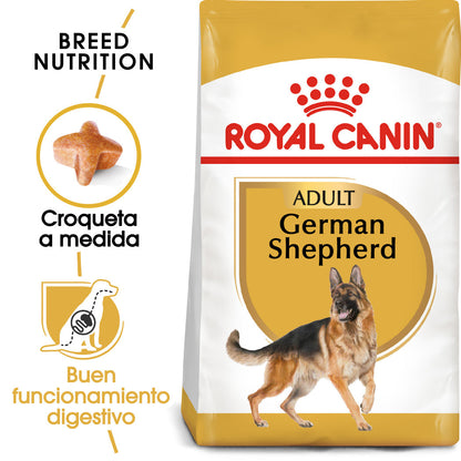 Royal Canin Pastor Alemán Adult 11 kg Pienso para Perros de Raza al mejor precio -Todoanimal.es