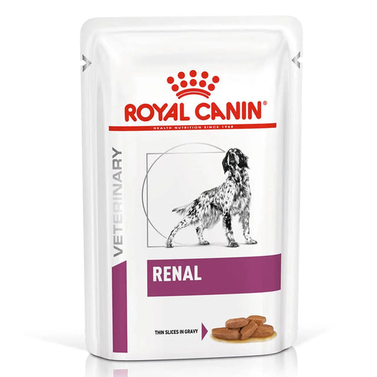 Royal Canin Renal en Salsa 100 g Comida Húmeda para Perros con Problemas Renales al mejor precio -Todoanimal.es