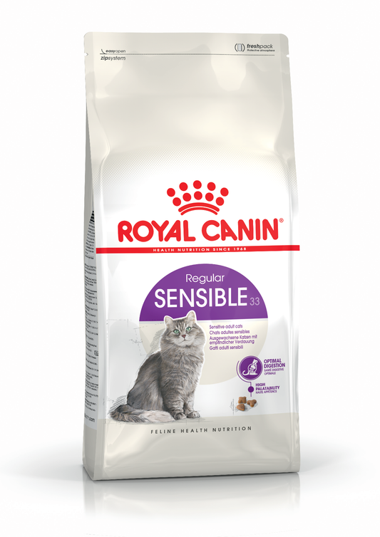 Royal Canin Sensible 33 10 kg Pienso para Gatos al mejor precio -Todoanimal.es