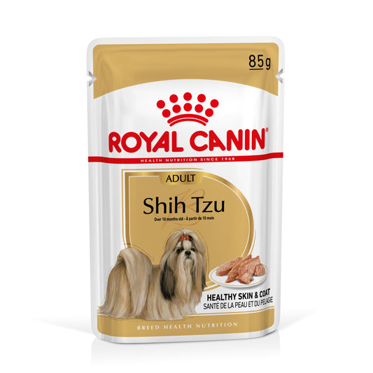 Royal Canin Shih Tzu Paté Adulto 85 g Comida Húmeda para Perros al mejor precio -Todoanimal.es