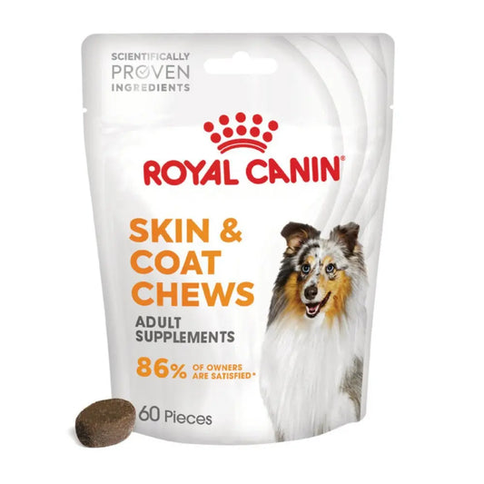 Royal Canin Skin & Coat Chews 240 g Suplemento para Perros Adultos al mejor precio -Todoanimal.es