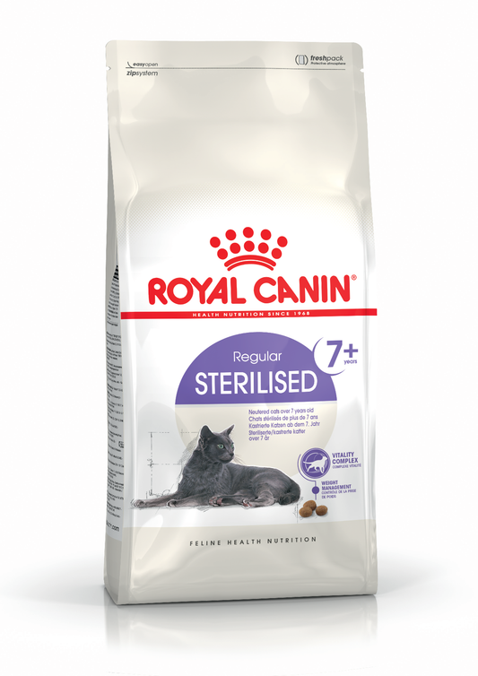 Royal Canin Sterilized 7+ Pienso para Gatos Esterlizados al mejor precio -Todoanimal.es