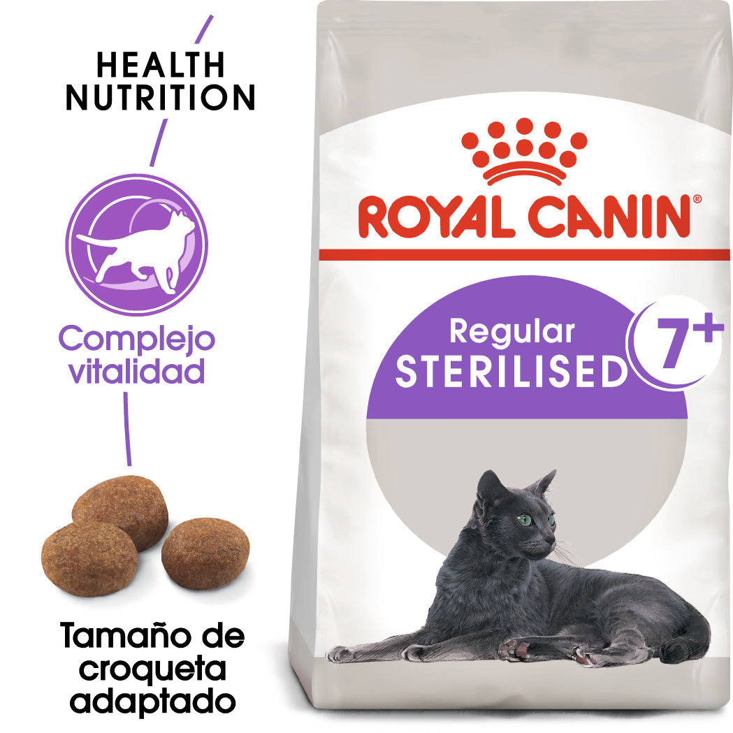 Royal Canin Sterilized 7+ Pienso para Gatos Esterlizados al mejor precio -Todoanimal.es