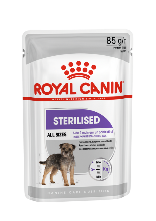 Royal Canin Sterilized Care Paté 85 g Comida Húmeda para Perros al mejor precio -Todoanimal.es