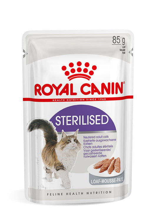 Royal Canin Sterilized Paté 85 g Comida Húmeda para Gatos al mejor precio -Todoanimal.es