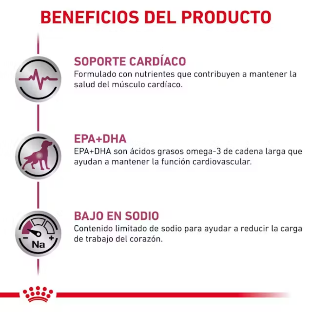 Royal Canin Veterinary Cardiac Ec26 7.5 kg Perro al mejor precio -Todoanimal.es