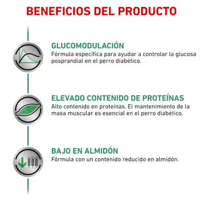 Royal Canin Veterinary Diabetic 1,5 kg Pienso para Perros Diabéticos al mejor precio -Todoanimal.es