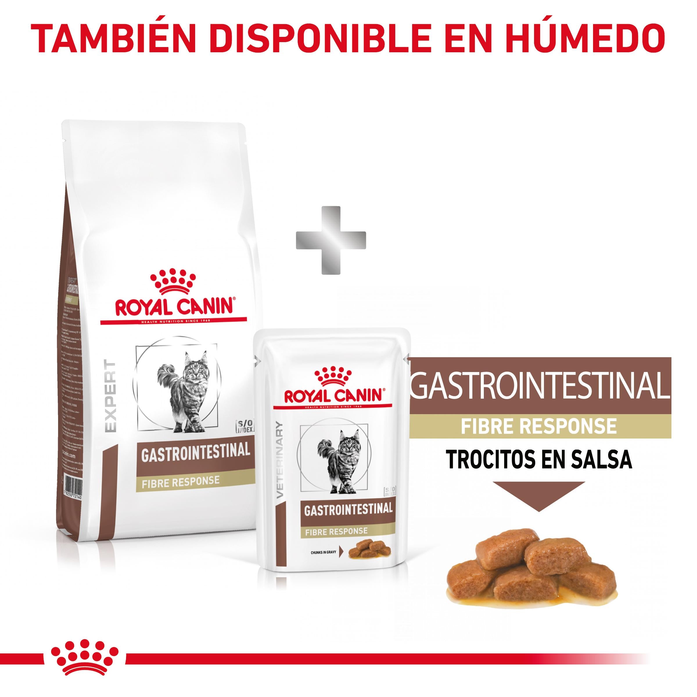Royal Canin Veterinary Fibre Response Pienso Gastrointestinal para Gatos al mejor precio -Todoanimal.es