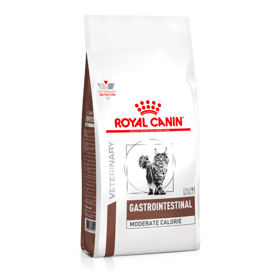 Royal Canin Veterinary Gastroinstestinal Moderate Calorie Pienso para Gatos al mejor precio -Todoanimal.es