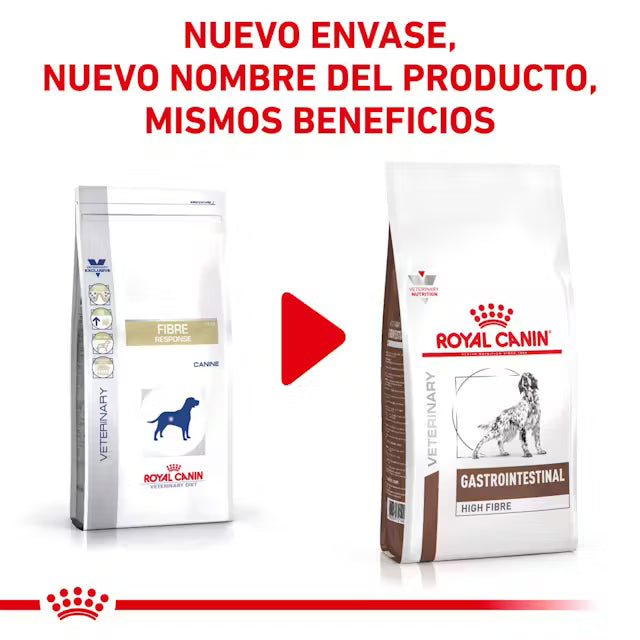 Royal Canin Veterinary Gastrointestinal High Fibre Pienso para Perros al mejor precio -Todoanimal.es