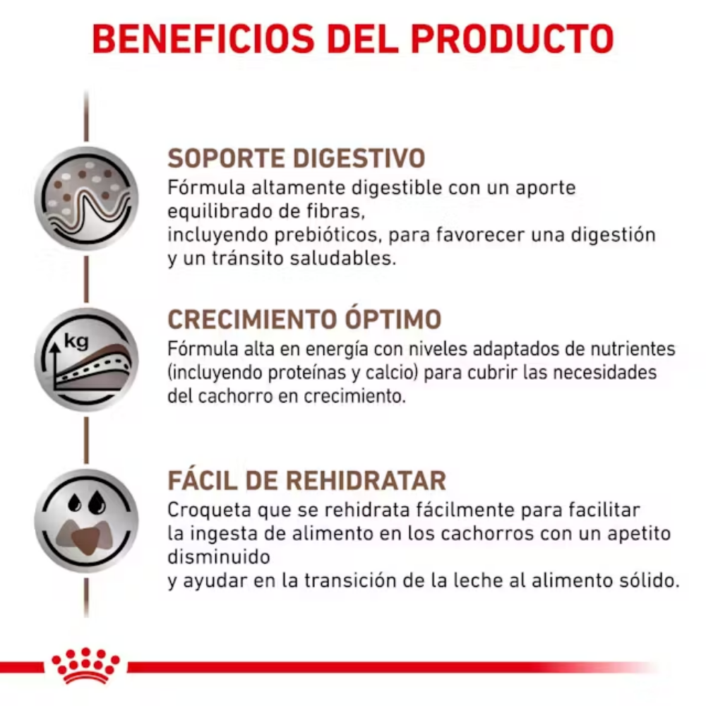 Royal Canin Veterinary Gastrointestinal Puppy 2.5 kg Perro al mejor precio -Todoanimal.es