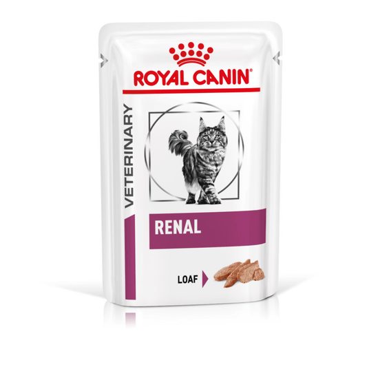 Royal Canin Veterinary Renal Paté en Sobre 85 g Comida Húmeda para Gatos al mejor precio -Todoanimal.es