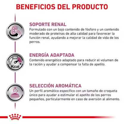 Royal Canin Veterinary Renal Small Pienso para Perros al mejor precio -Todoanimal.es