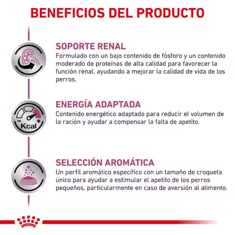 Royal Canin Veterinary Renal Small Pienso para Perros al mejor precio -Todoanimal.es