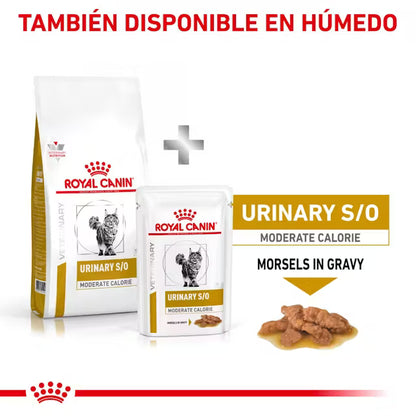 Royal Canin Veterinary Urinary S/O Moderate Calorie Sobre 85 g Sobre Alimento Húmedo para Gatos al mejor precio -Todoanimal.es