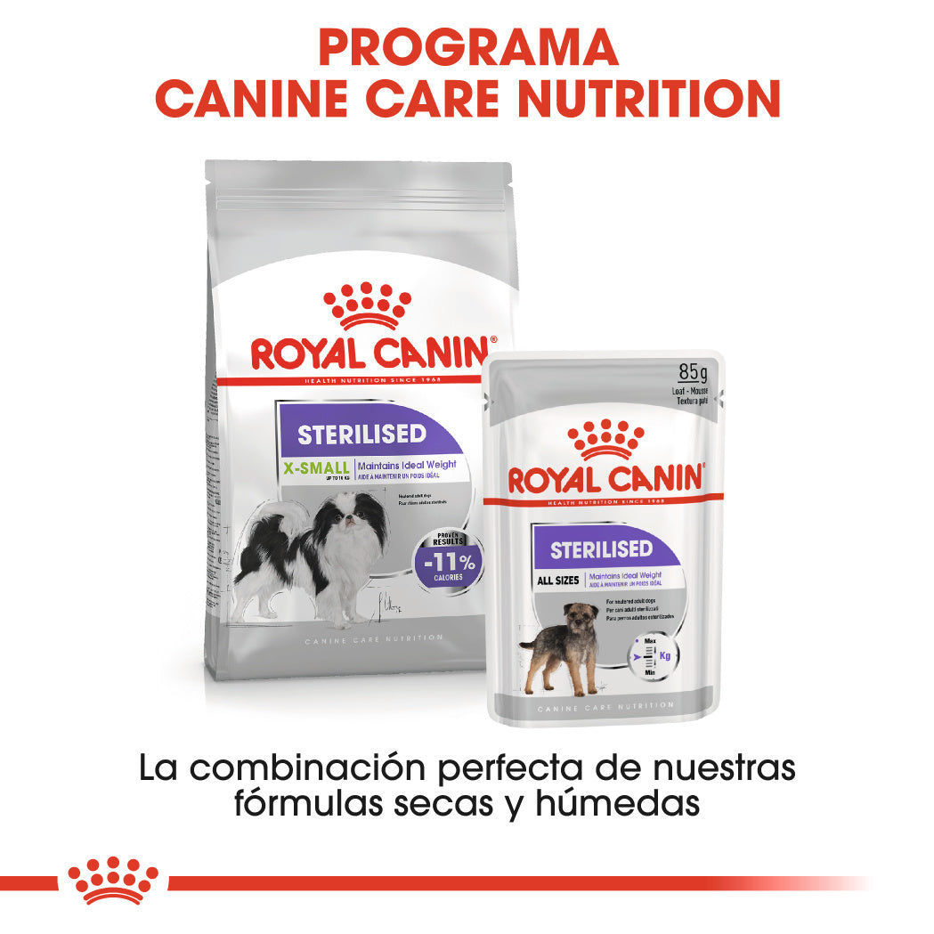 Royal Canin X-Small Adult Sterilized Care Pienso para Perros Esterilizados al mejor precio -Todoanimal.es