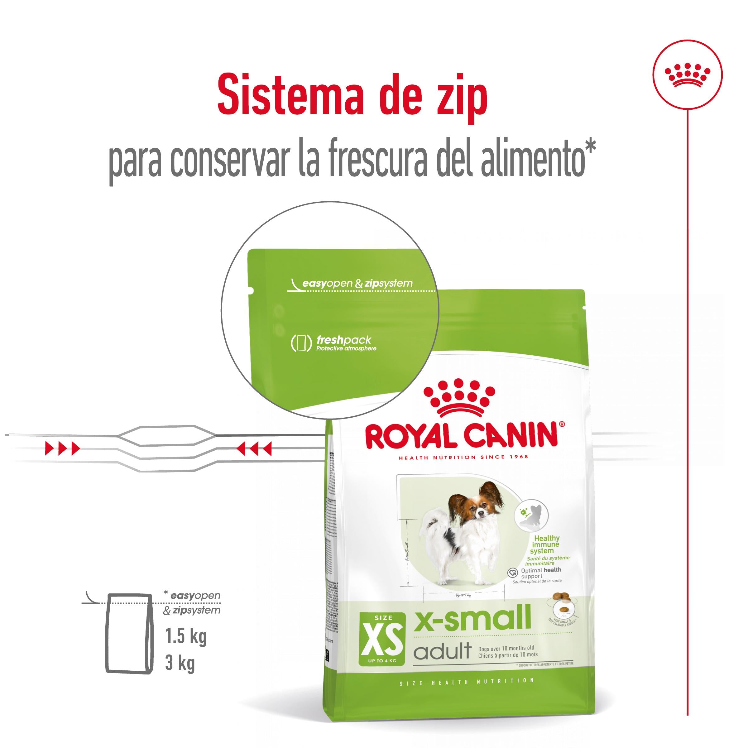 Royal Canin X-Small Adulto Pienso para Perros al mejor precio -Todoanimal.es