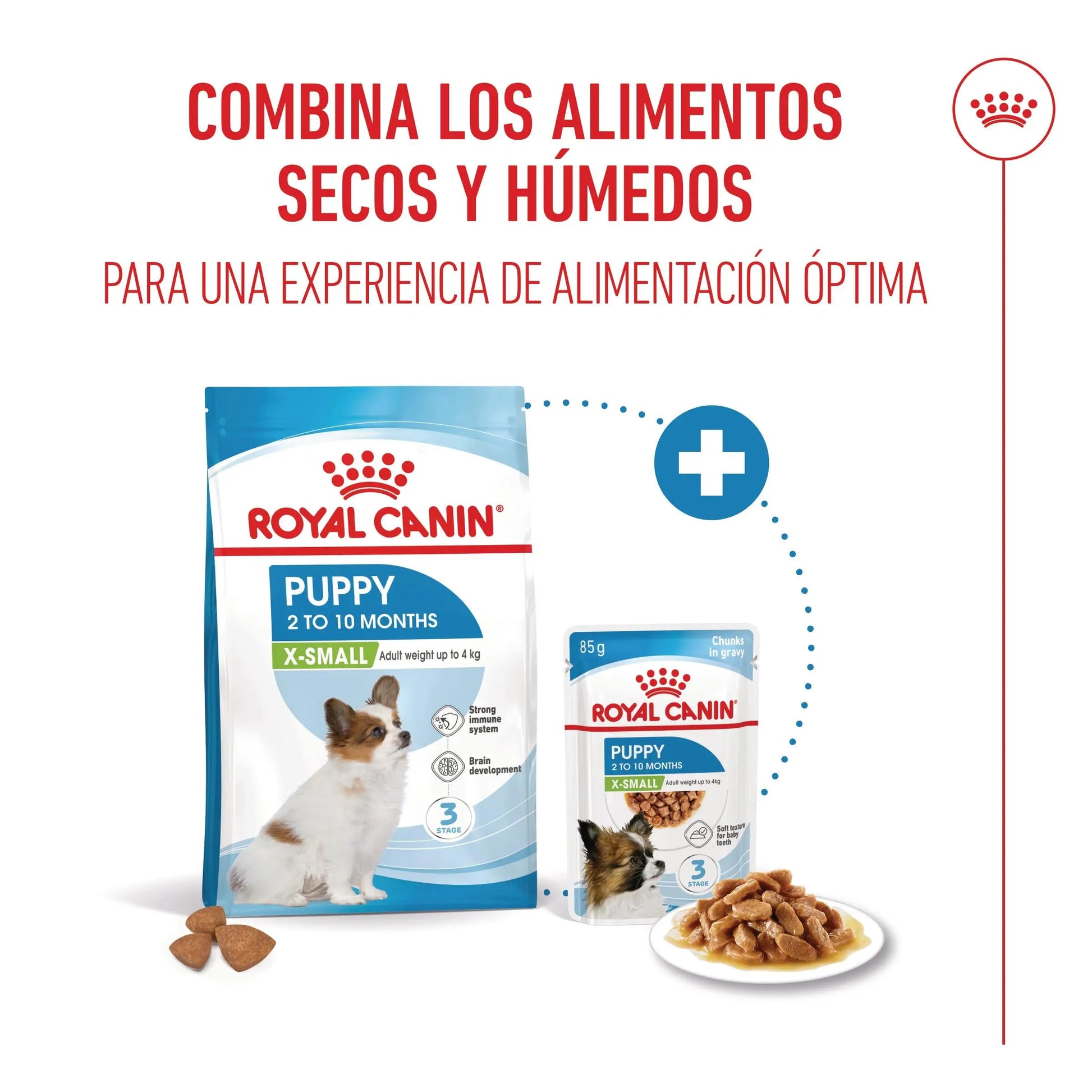 Royal Canin X-Small Puppy 85 g Alimento Húmedo para Cachorros al mejor precio -Todoanimal.es