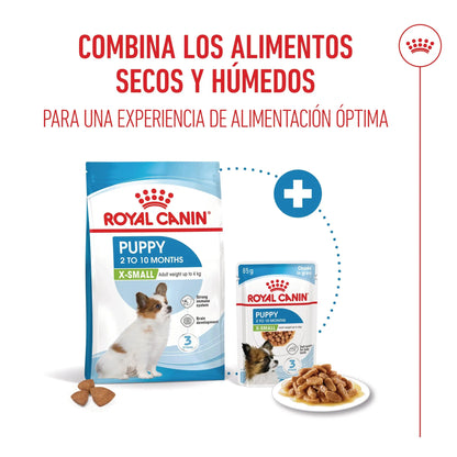 Royal Canin X-Small Puppy 85 g Alimento Húmedo para Cachorros al mejor precio -Todoanimal.es