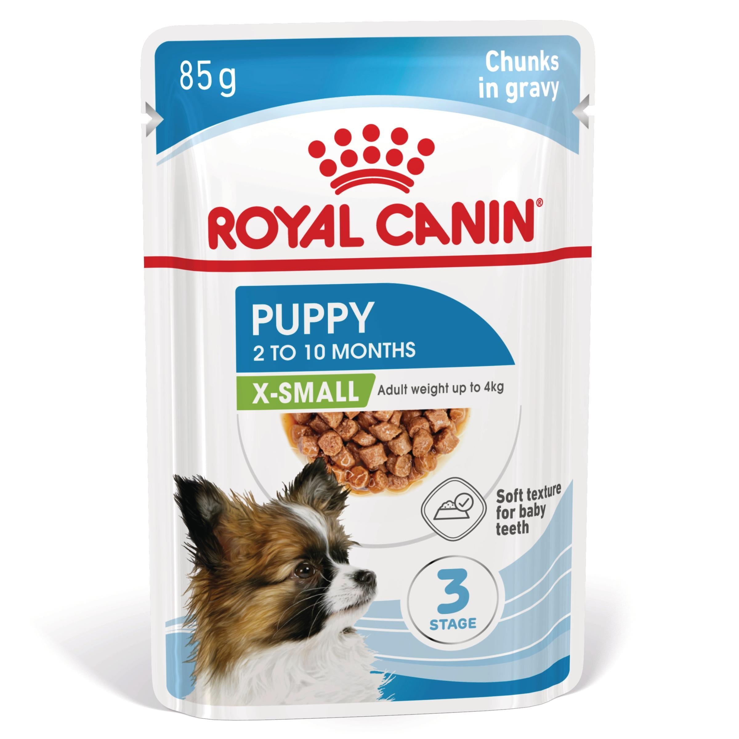 Royal Canin X-Small Puppy 85 g Alimento Húmedo para Cachorros al mejor precio -Todoanimal.es