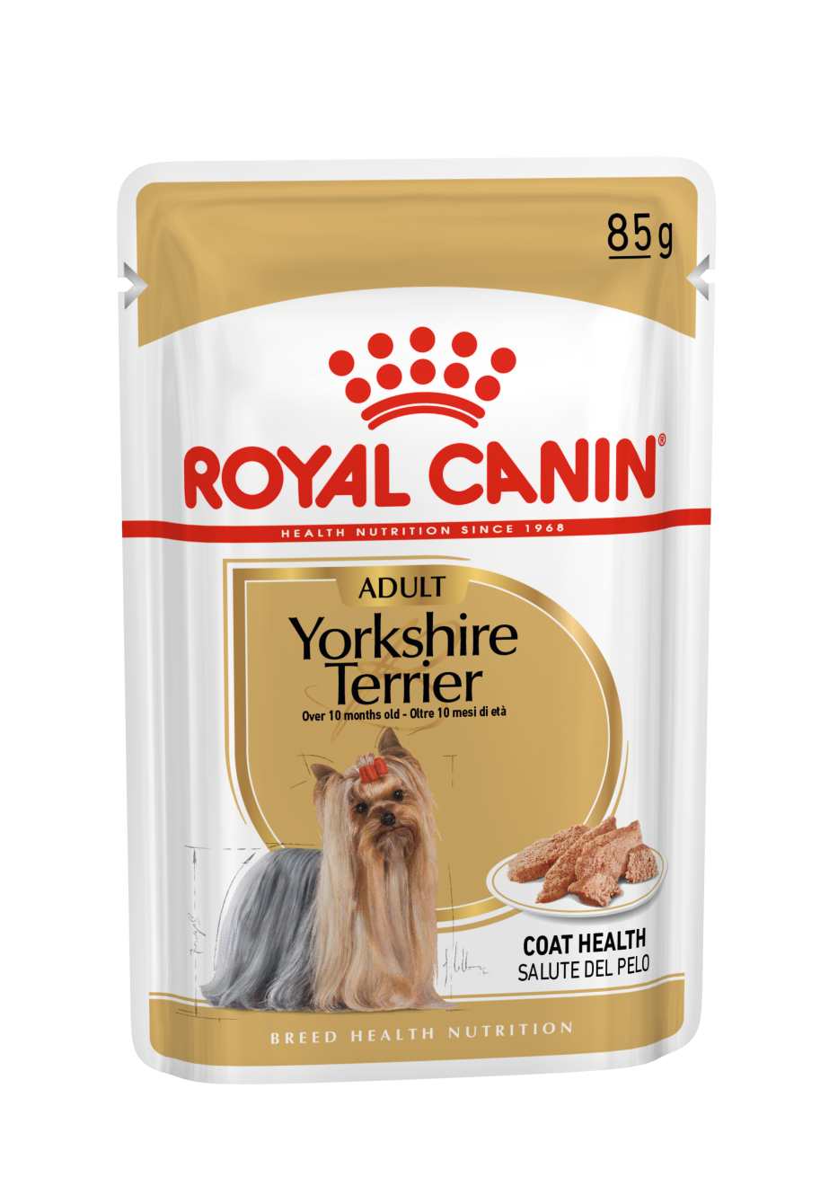 Royal Canin Yorkshire Paté Adulto 85 g Comida Húmeda para Perros al mejor precio -Todoanimal.es