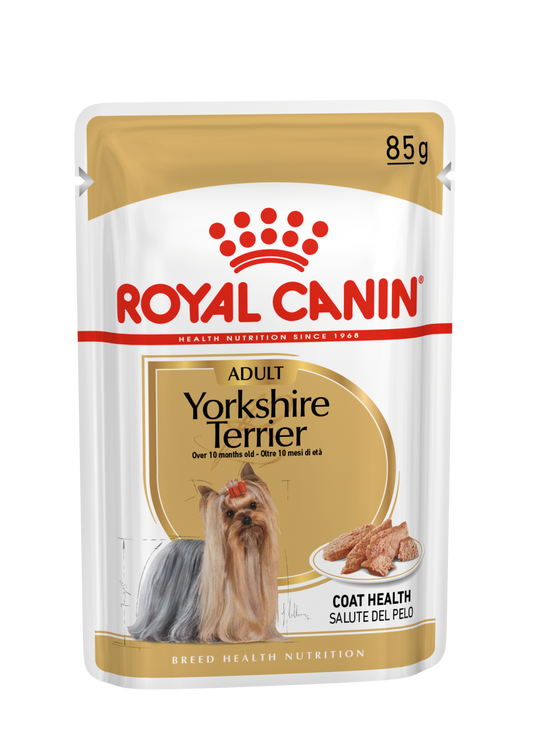 Royal Canin Yorkshire Paté Adulto 85 g Comida Húmeda para Perros al mejor precio -Todoanimal.es