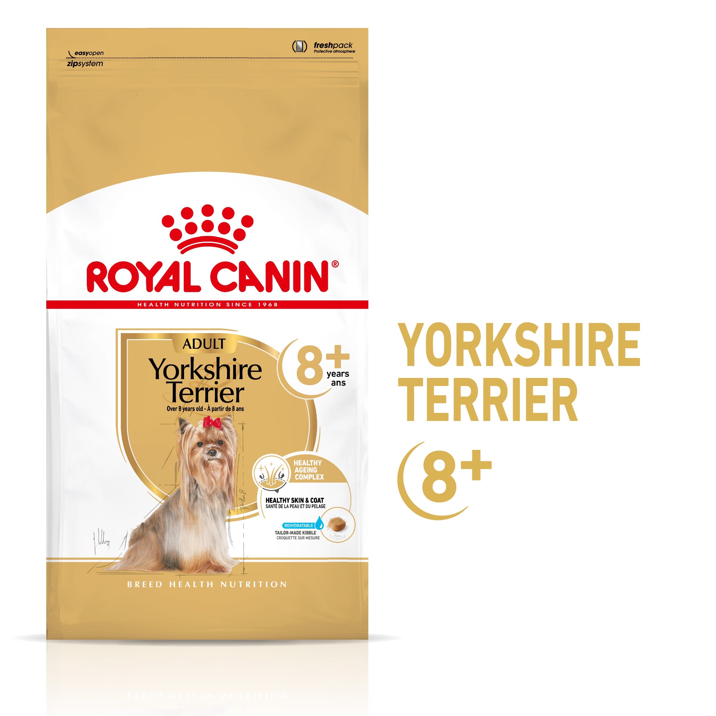 Royal Canin Yorkshire Terrier Ageing 8+ Pienso para Perros de Raza al mejor precio -Todoanimal.es