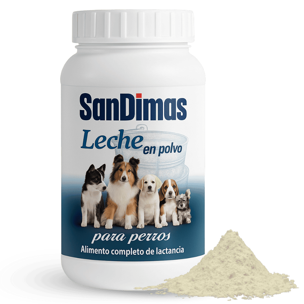 San Dimas Leche en Polvo para Perros | Alimento Completo de Lactancia para Cachorros al mejor precio -Todoanimal.es