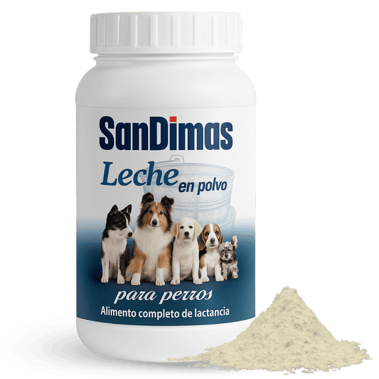 San Dimas Leche en Polvo para Perros | Alimento Completo de Lactancia para Cachorros al mejor precio -Todoanimal.es