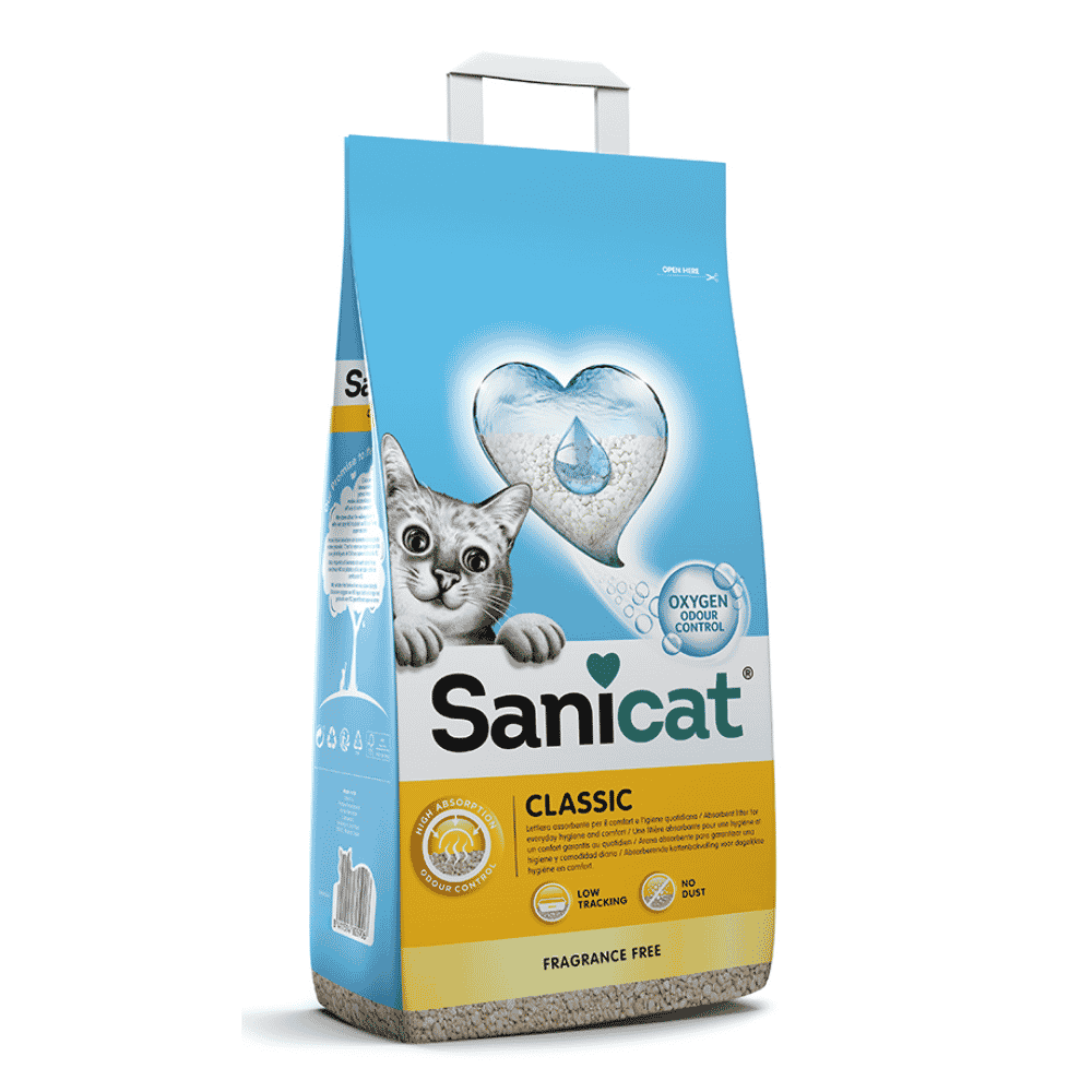 Sanicat Classic 5L Arena para Gatos Sin Fragancia al mejor precio -Todoanimal.es