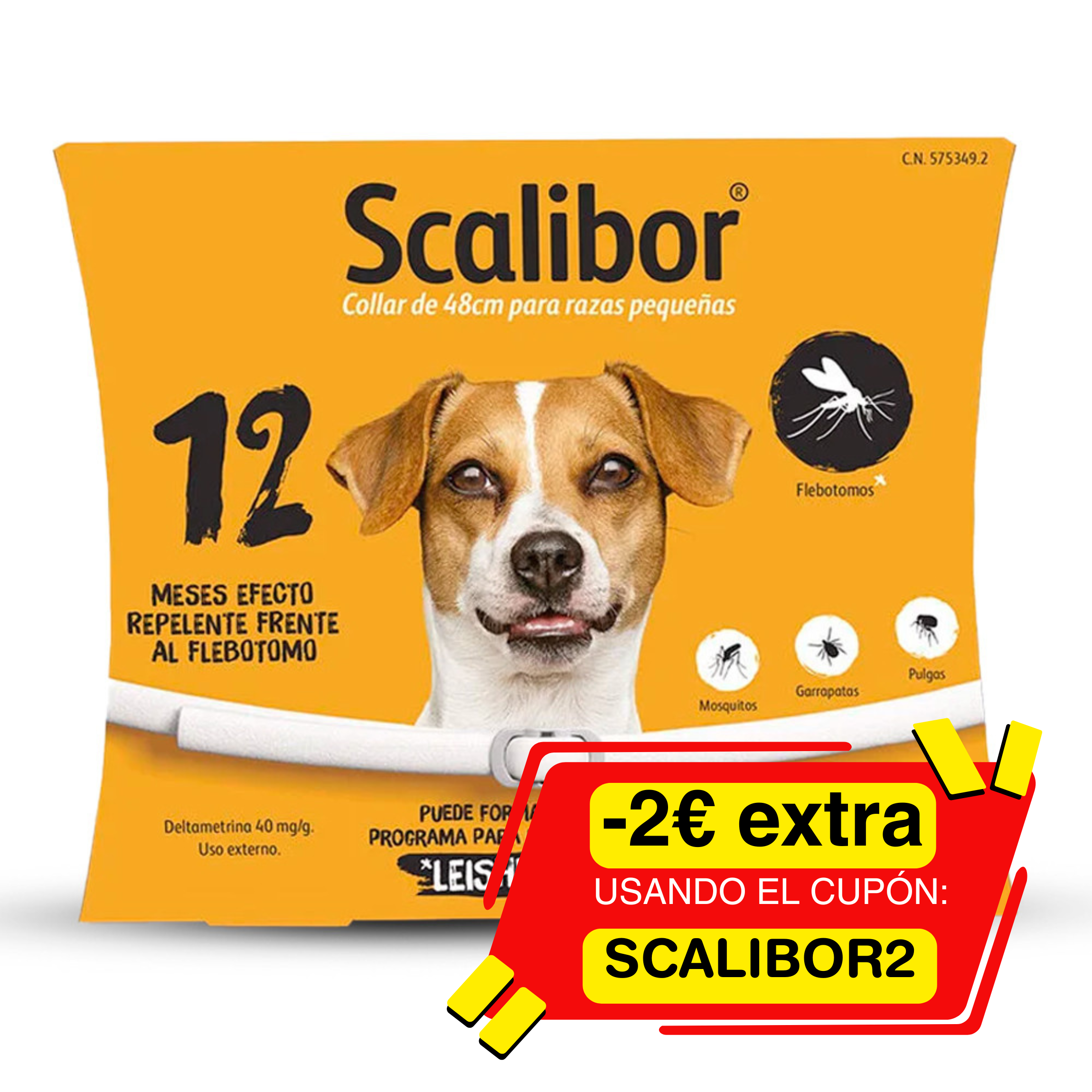 Scalibor Collar Antiparasitario para Perros al mejor precio -Todoanimal.es
