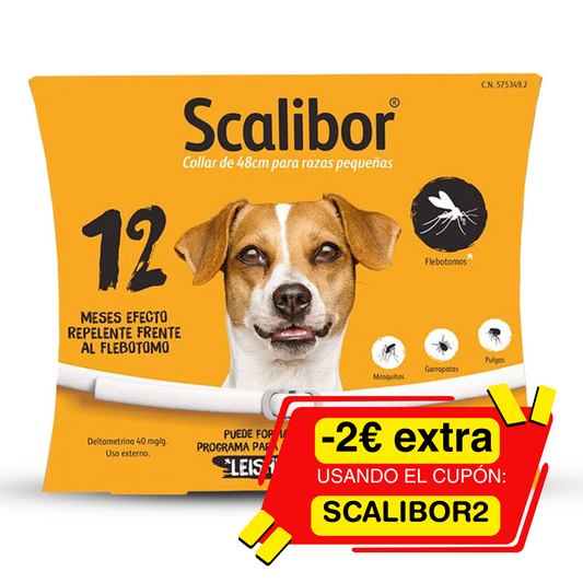 Scalibor Collar Antiparasitario para Perros al mejor precio -Todoanimal.es