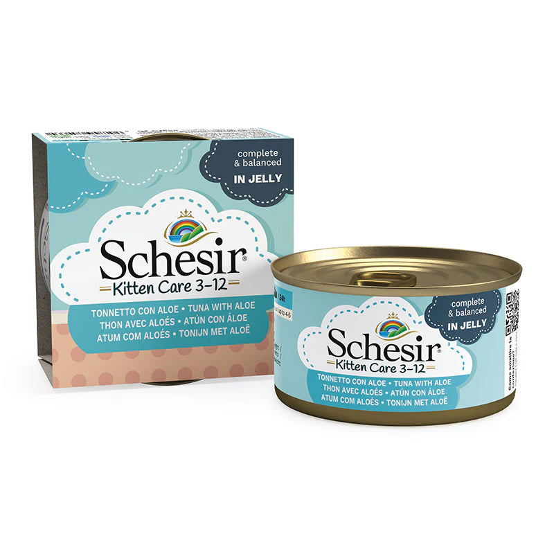 Schesir Lata Comida Húmeda para Gato 85 g al mejor precio -Todoanimal.es